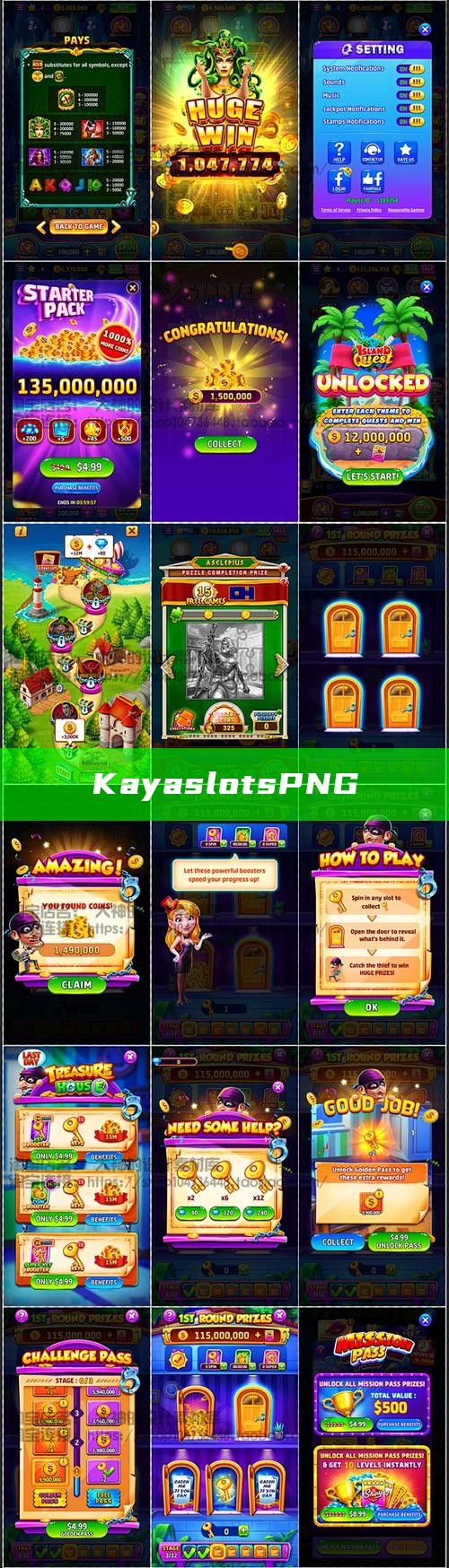 Kaya slots PNG